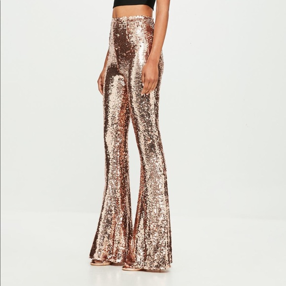 missguided sequin pants